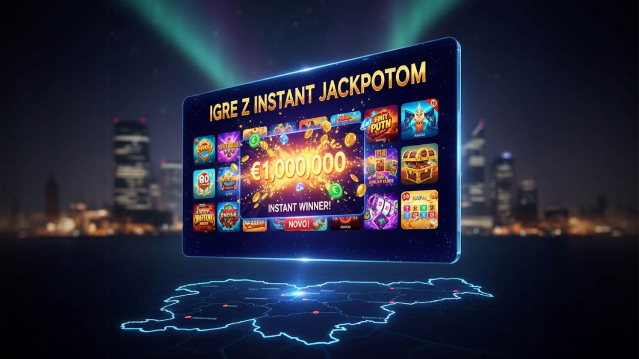 Igre z instant jackpotom v igralnicah
